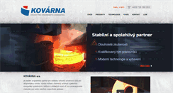 Desktop Screenshot of kovarna.cz